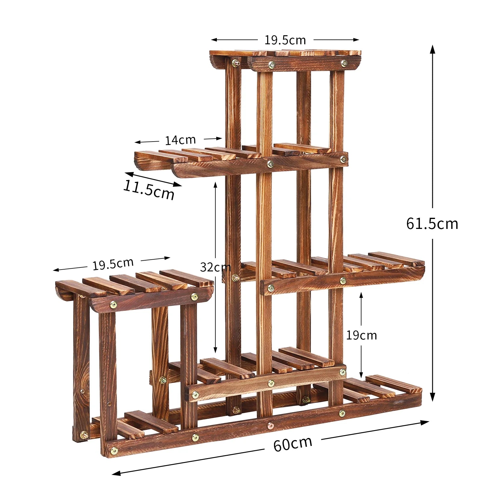 Multi-tiered Plant Stand 6 Tiers