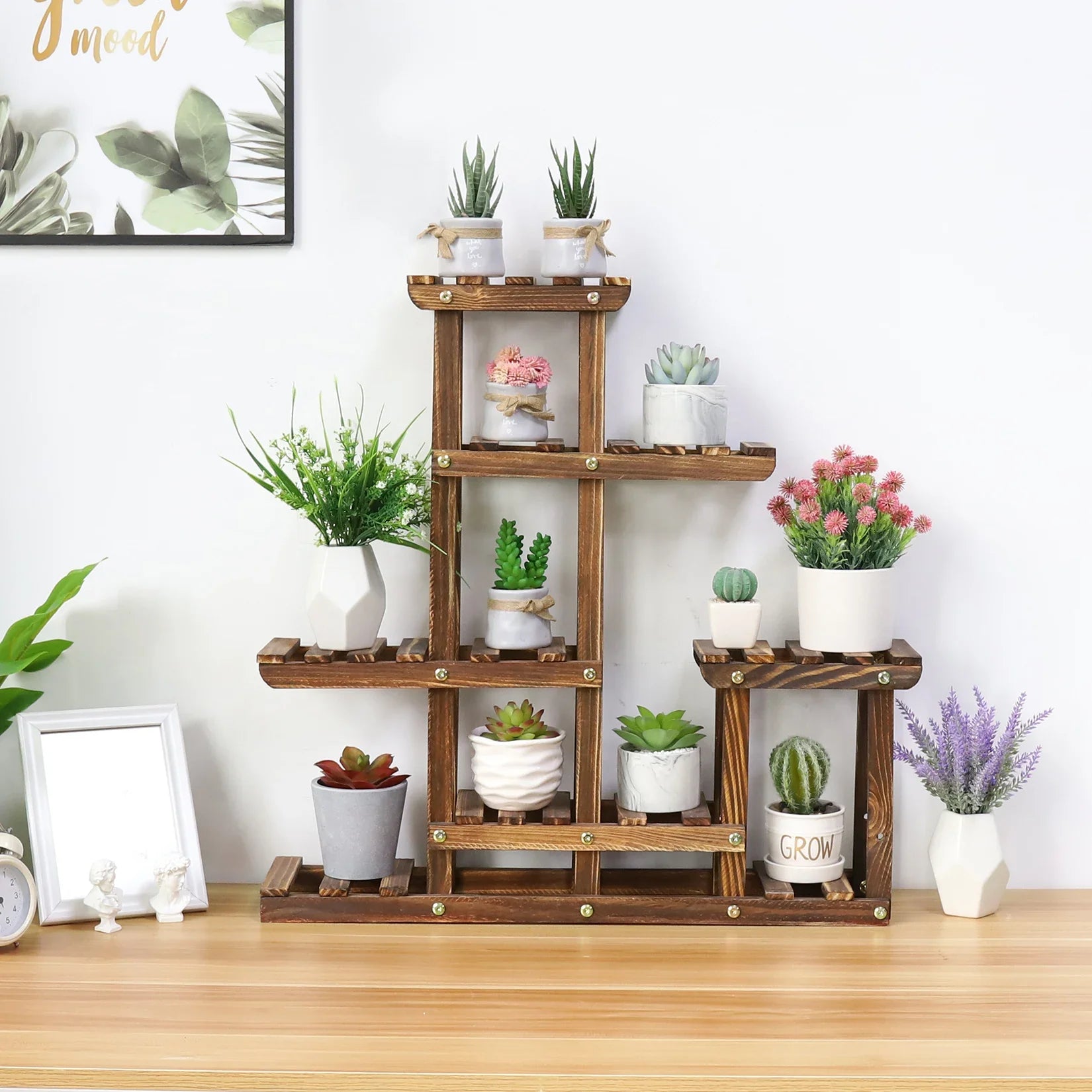 Multi-tiered Plant Stand 6 Tiers