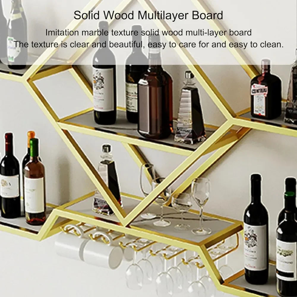 Wall Wine Bar Shelves