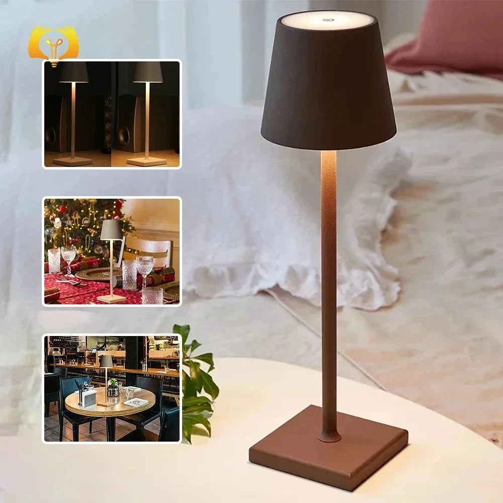 Rechargeable Table Lamp Poldina Touch