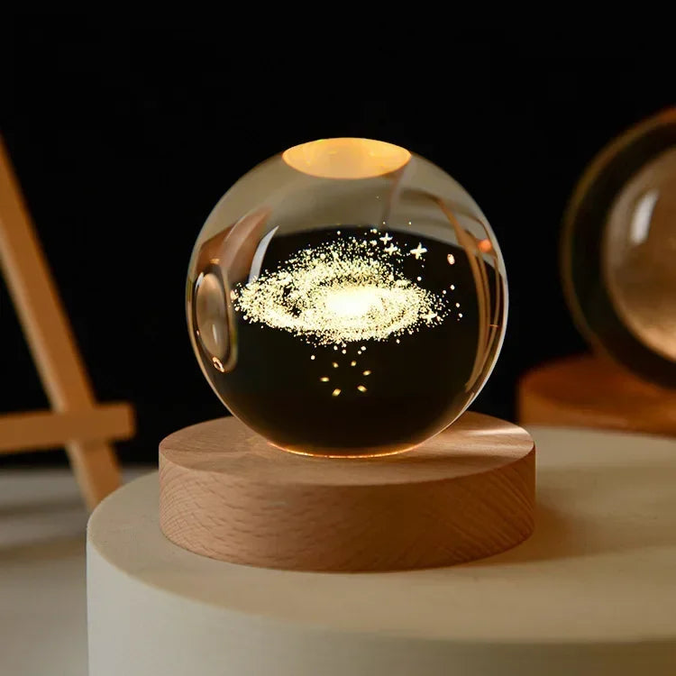 6cm spherical 3d decorative lamp