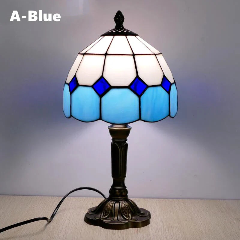 Retro Tiffany Table Lamp