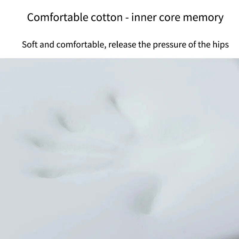 Ergonomic Memory Foam Seat Cushion