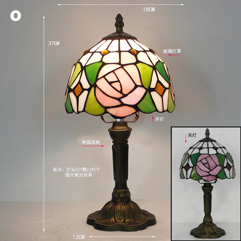 Retro Tiffany Table Lamp