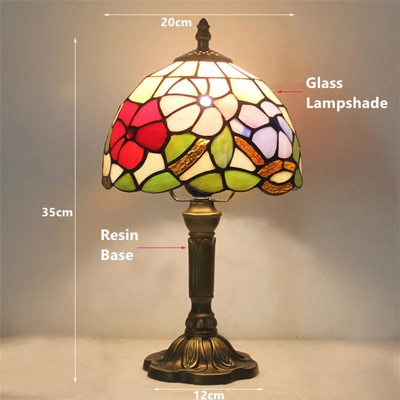 Retro Tiffany Table Lamp